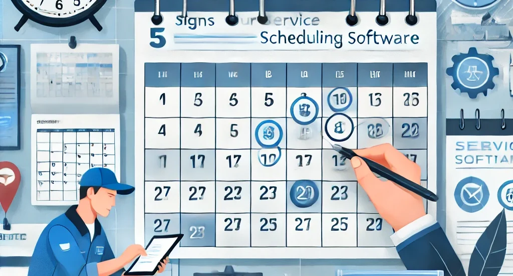 5 Signs Your Service Business Needs Better Scheduling Software