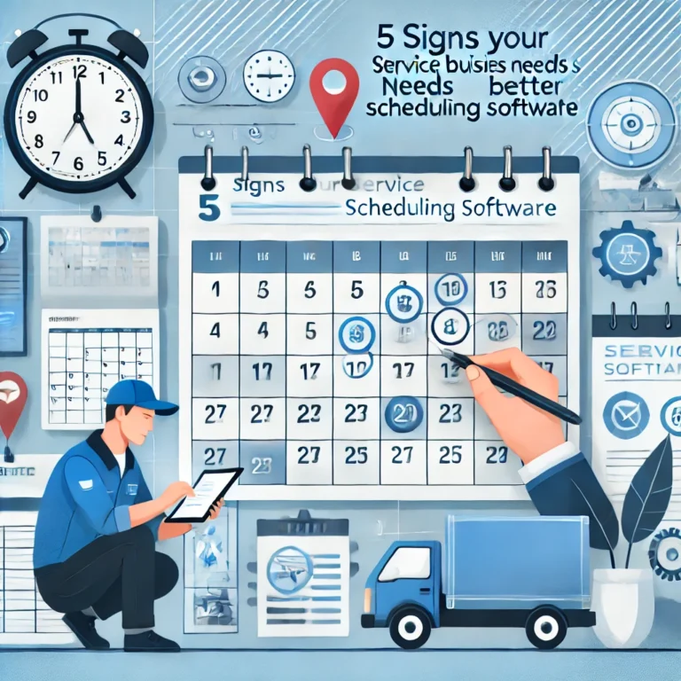 5 Signs Your Service Business Needs Better Scheduling Software